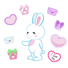 New Cute Cartoon Animal rabbit Metal steel Die Cuts Cutting Dies stencils For DIY Scrapbooking Photo Album Embossing paper Card 2024 - buy cheap