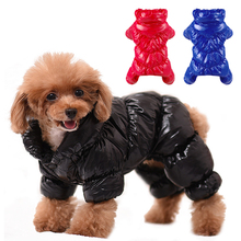 Зимнее пальто для собак, куртка, водонепроницаемая одежда для собак и щенков, одежда для французского бульдога, комбинезон для домашних животных, одежда, костюм для маленьких собак, Мопсов 2024 - купить недорого