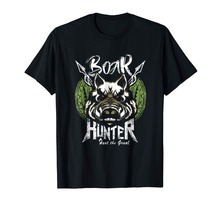 Newest 2018 Fashion Summer Street Wear Men Printed Hog Hunting Funny Boar Hunter Gift Fitness T Shirt 2024 - buy cheap