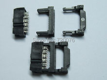 120 pcs Mini Cabo 10pin IDC Cabeçalho Conector 2.54mm Pitch 3-peice 2024 - compre barato