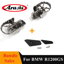 Arashi-pedal de freio para pé dianteiro, para bmw, modelos r1200gs/gsa/adv 2013 a 2018, pedaleiras com pivô amplo, r1200 gs r 1200 2024 - compre barato