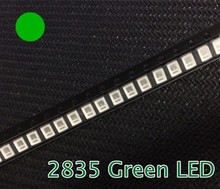 XIASONGXIN-diodo emisor de luz, 4000 Uds., 2835 LED verde SMD 0,2 W, chip 2835, 520-525NM 60Ma 2024 - compra barato