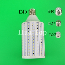 1 pcs lampada 80 w Lâmpadas LED Lamp 5730 SMD E27 B22 E40 216 LEDs Warm white Corn Lâmpada Pingente iluminação AC85-265V milho Luz de Teto