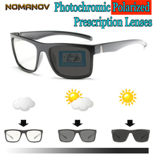 Gafas de sol masculinas polarizadas fotocromáticas, graduadas, personalizadas, miopía, lentes menos, 1-1,5-2-2,5-3-3,5-4 a 6 2024 - compra barato