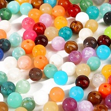 18 Colors 6/8/10mm acrylic beads Round Pearl beads for jewelry making necklace bracelet charm DIY accessories 2024 - buy cheap