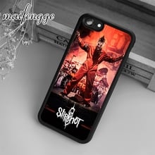 Maifengge Corey Тэйлор скользящий узел металлический ремешок чехол для iPhone 5 6 7 8 plus 11 12 13 Pro X XR XS Max Samsung Galaxy S7edge S8 S9 S8 2024 - купить недорого