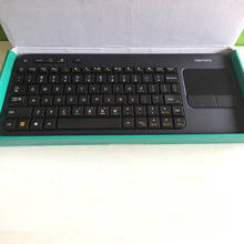 Free Shipping!Logitech harmony K400R USB Wireless Touch Keyboard Keypad K400 Pro Plus Muti-media Win8 2024 - купить недорого