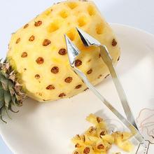 1Pc Cheap Pineapple Eye Peeler Stainless Steel Cutter Practical Remover Clip Home Kitchen Tools Home Kitchen Tool Free Ship 2024 - compra barato