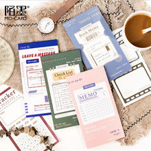 Coloffice Multifunction Note Daily Agenda To do list Check List Sticky Notes Mini Planner Message Memo Pad Scratch Notebook 1PC 2022 - buy cheap