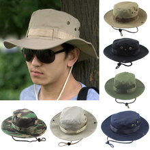 2019 Autumn Unisex Bucket Hats Jungle Military Camouflage Bob Camo Bonnie Men Hat Fishing Barbecue Cotton Mountain Climbing Hat 2024 - buy cheap