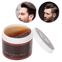 Arcilla De Aceite de Pelo Retro mate de 100g, barro de pelo esponjoso para mantener a los hombres, cera de aceite, crema fuerte, rebanada, cera de estilo de bajo brillo 2024 - compra barato