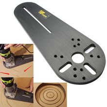 Circle Cutting Jig for Electric Hand Trimmer Wood Router Milling Circle Trimming Machine Accessories 2024 - купить недорого