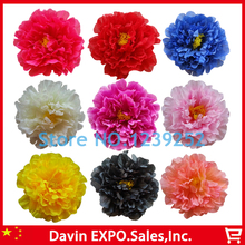 New 9 Colors 20 Pcs 7.1'' 18 CM Artificial Silk Peony Flower Heads DIY Decorative Flowers Wedding Party Home Decoration Flower 2024 - buy cheap