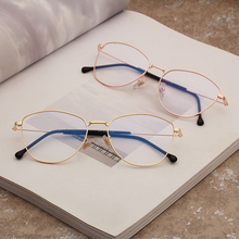Ретро прозрачные оправы для очков, прозрачные оптические металлические очки для глаз, оптовая продажа, дизайнерские очки для чтения, компьютерные очки 9057OLO 2024 - купить недорого