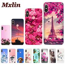 Capa pintada de tpu para xiaomi redmi, capa protetora macia para modelos note 6 pro, note 6 pro e note6 pro 2024 - compre barato