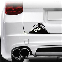 Peeking Monster Car Sticker vinyl decal for peugeot 307 vw passat b5 honda civic 2017 vw polo fiat stilo toyota verso audi a6 2024 - buy cheap