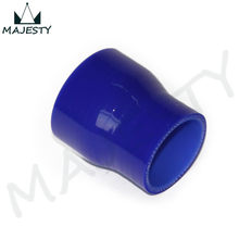 Include 1pcs 3 1/8" to 2 3/4" Straight Reducer Silicone Turbo Hose Coupler 70mm - 80mm  blue color 2024 - buy cheap