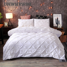 LOVINSUNSHINE Queen набор одеял для кровати, белый пододеяльник, комплект постельного белья King Luxury AB #136 2024 - купить недорого