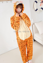 Pijama de franela nuevo salto pijamas de tigre Animal mono Unisex adulto Cosplay disfraces Pijamas 2024 - compra barato