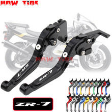 !Logo(ZR-7) For Kawasaki ZR-7 S ZR7 ZR7S ZR 7 1999-2003 2000 2001 2002 CNC Motorcycle Brake Clutch Levers 2024 - buy cheap