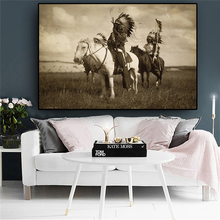 Abstract Black and White Native  Posters and Prints Oil Painting on Canvas Cuadros on the Wall Picture for Living Room 2024 - buy cheap