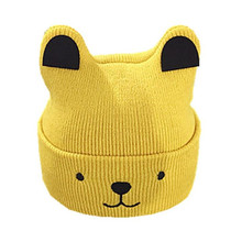 Baby hat 0-3-6-12 months autumn and winter male and female newborn baby hat 1-2 years old children wool hat baby warm hat 2024 - buy cheap