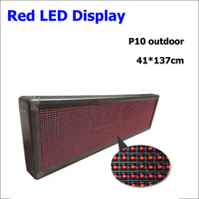 Factory supply full color red p10 Led display module 320x160mm unit module led display doard 41*137cm outdoor p10 led 2024 - buy cheap