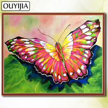 5d diy pintura diamante quadrado completo imagem de strass bordado venda diamante mosaico ouyijia animais pássaro borboleta flor 2024 - compre barato