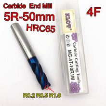 5mm = 5R-R0,2 R0.5-50mm 2 unids/set Petiole 6 mm Japón KLOT HRC65 carburo sólido 4F R ángulo final molino envío gratis 2024 - compra barato