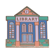 Pastel library badge book reading pin literature bookworm brooches librarian students teacher gift 2024 - buy cheap