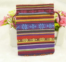 10pcs Tribal Style Cotton Bag Accessories Bags Beam Mouth 10 Cm X14cm Gift Bags Package Box Bags Gift Decoration Supply 2024 - buy cheap