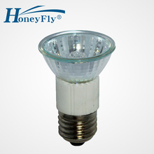 HoneyFly Halogen Lamp 5pcs Warm White JDR 50W 220V Halogen Bulb Spot Light E27 Clear 2700-3000K Clear Glass Indoor Use Lamba 2024 - buy cheap