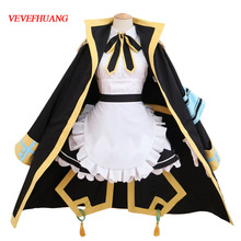 VEVEFHUANG Revue Starlight Gintama/Silver Soul Leader Kagura Yato cosplay costumes mea Apron Maid uniform Anime clothes outfits 2024 - buy cheap