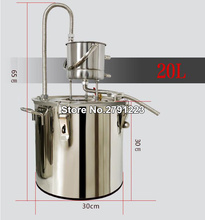 10L / 20L Home Distiller DIY Alcohol Wine Making Device Kit Water Distiller Equipment 2024 - buy cheap
