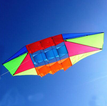 Бесплатная доставка 2,5 м Радарный воздушный змей с ручкой линия уличные игрушки delta kite flying rainbow led big 3d kite wheel trilobite kitesurf 2024 - купить недорого