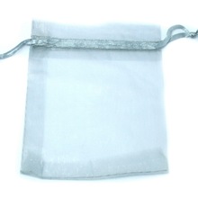 Wholesale Organza Bag 10x15cm Wedding Jewelry Packaging Pouches Nice Gift Bags Gray 10pcs/lot 2024 - buy cheap