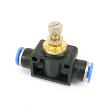 6mm Pneumatic Air Valve Flow Speed Controller Throttle Push In One Touch free shipping 2024 - buy cheap