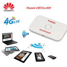 Original Unlocked Huawei E5573cs-609 4G Router Portable WiFi Car WiFi Modem Dongle Lte Wifi Router Pocket Mobile Hotspot 2024 - купить недорого
