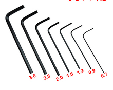 7pcs In 1 Hex Key Allen Wrench Set 0.7mm~3mm Metric Hand Tool Precision hex wrench High hardness hexagonal wrench 2024 - buy cheap