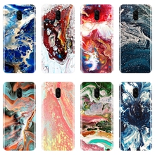 Phone Case For One Plus 3 3T 5 5T 6 6T Marble Blue Stone Texture Luxury Soft Silicone Back Cover For OnePlus 3 3T 5 5T 6 6T Case 2024 - buy cheap