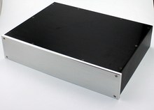 WA47 All aluminum amplifier chassis / Preamplifier case / AMP Enclosure / DIY box (425 *92*310mm) 2024 - buy cheap