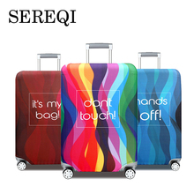 SEREQI Модный чехол для багажа для путешествий 18-32 дюймов чемодан дорожная сумка защитный чехол для багажа чехол для защиты от пыли аксессуары для путешествий 2024 - купить недорого