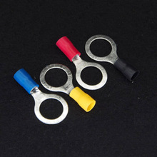 10PCS RV2-3.2/4/5/6/8/10/12 Ring Crimp Insulation Terminal  Blue 22-16 AWG 1.5-2.5mm2 Insulated Ring Terminal Connector 2024 - buy cheap