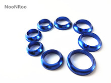 6 colors Gear Decorative ring  Trim ring for fishing rod  winding check  DIY Fishing Rod aluminum Repair components 2024 - buy cheap