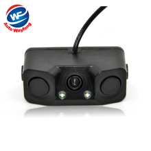 3 in1 Parking Camera Sensors Black Sensors Reversing Radar Car Rearview Rear View Camera Reversing Camera Waterproof 2024 - buy cheap