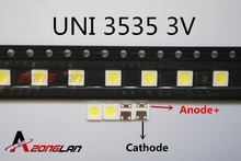 5000PCS UNI LED Backlight High Power LED 1W 3537 3535 90LM 3v Cool white LCD Backlight for TV TV Application 2024 - buy cheap