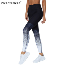 CHRLEISURE-mallas de entrenamiento para mujer, Leggings estampados de cintura alta, ropa de Fitness 2024 - compra barato