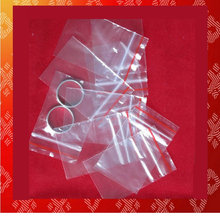 Frete grátis sacos de embalagem 3/4cm * 6cm, sacolas plásticas reutilizáveis transparentes, sacos de zíper pe. espessura: 500mm 2024 - compre barato