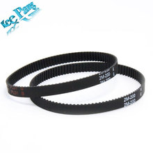 3D printer closed belt loop rubber GT2 timing belt 852-2GT-6 teeth 100 length 280mm width 6mm 3D Printer belt 2024 - buy cheap