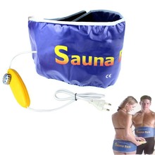 Cinturón de Sauna masajeador corporal con calefacción, recortador adelgazante de cintura para pérdida de peso ajustable para el cuidado de la salud, quemagrasas, cinturones de Fitness para gimnasio 2024 - compra barato